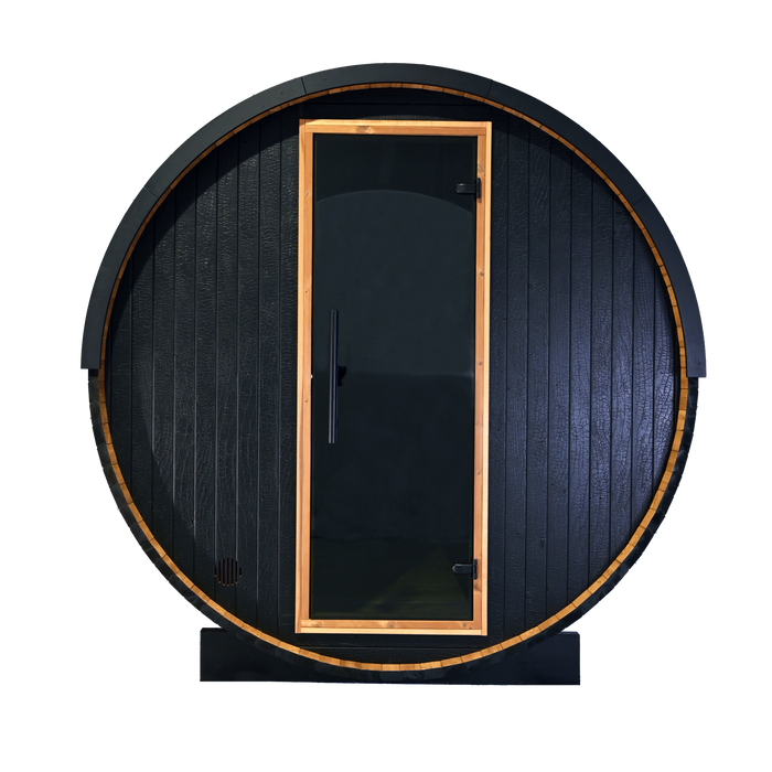 SAUNASNET® 6 person Barrel Sauna DIY kit with Window Barrel 19